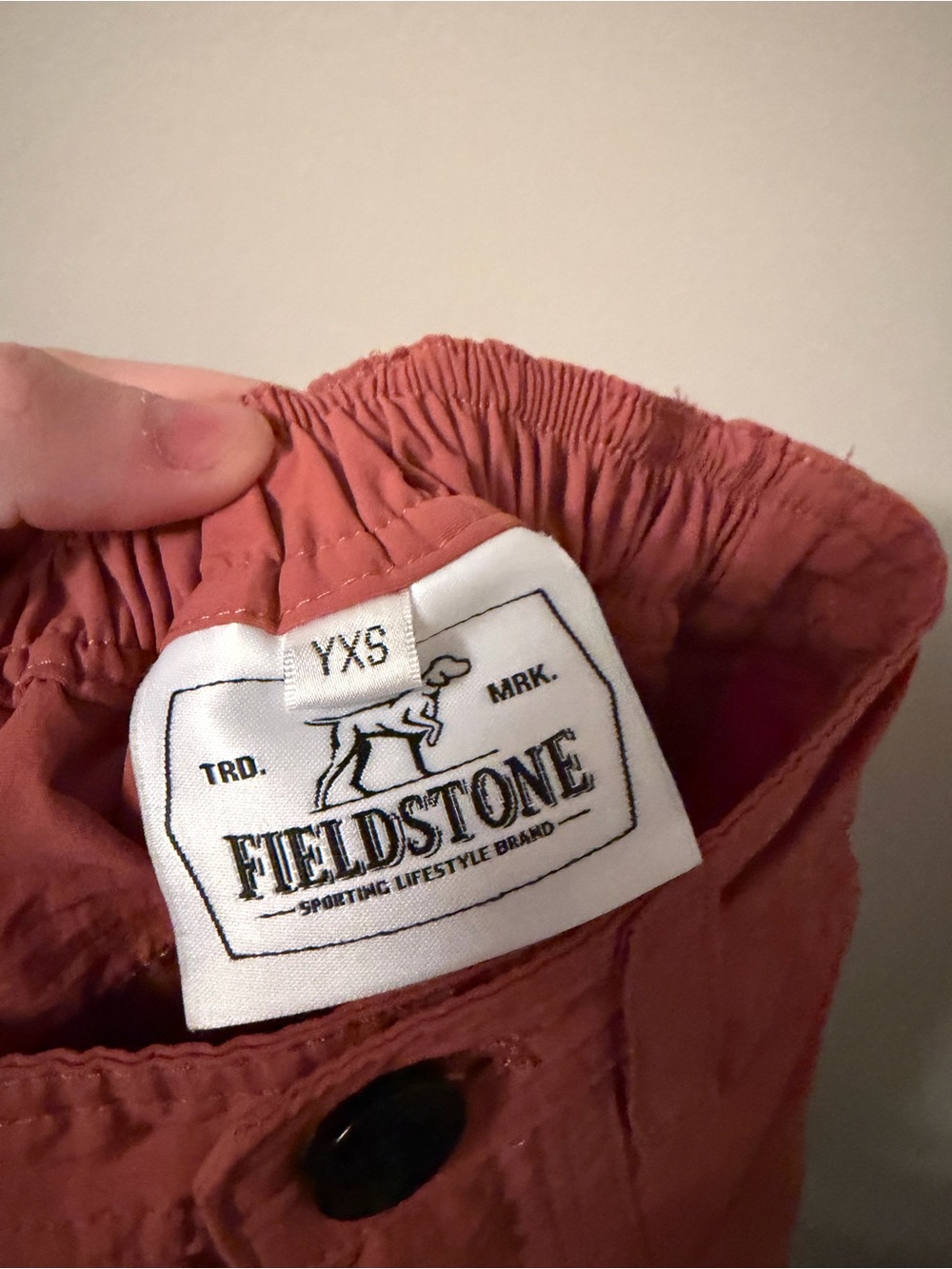 Fieldstone Rust Orange Shorts - Picture 3 of 3